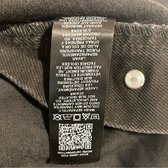 ASOS Sz 20 Adjustable Straps Several Pockets Denim  Overalls in Black - Picture 14 of 15